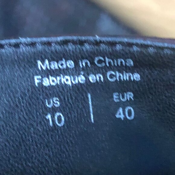 K STUDIO (Size 10) Dark Brown Alligator/Snake Knee Boots - Picture 7 of 7